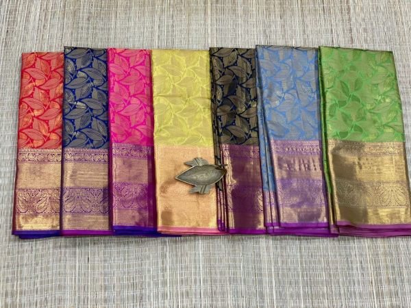 Pure Banarasi Kanjivaram Silk Saree Banarasi Saree Wholesale