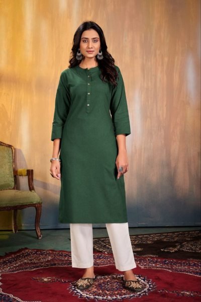 Pure Cotton Ladies Kurti With Stylist Pattern Cotton Kurtis Wholesale