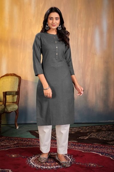 Pure Cotton Ladies Kurti With Stylist Pattern Cotton Kurtis Wholesale