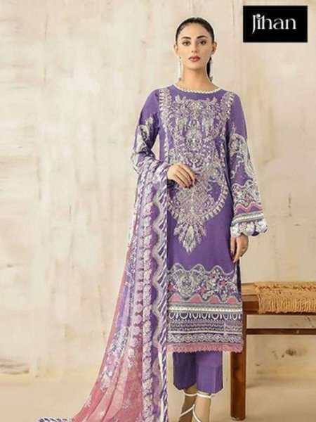 Pure cotton Pakistani Suit with heavy embroidery Salwar Kameez