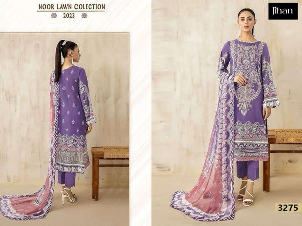 Pure cotton Pakistani Suit with heavy embroidery Embroidery Suits Wholesale