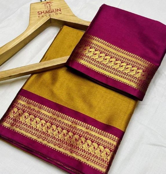 Pure Cotton Silk Aura Saree Lightweight   Elegant Summer Wear Cotton Sarees Wholesale
