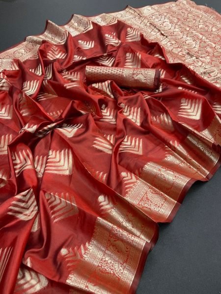 Pure Handloom Pure Kanchivaram  Organza Silk Sarees Organza Sarees Wholesale