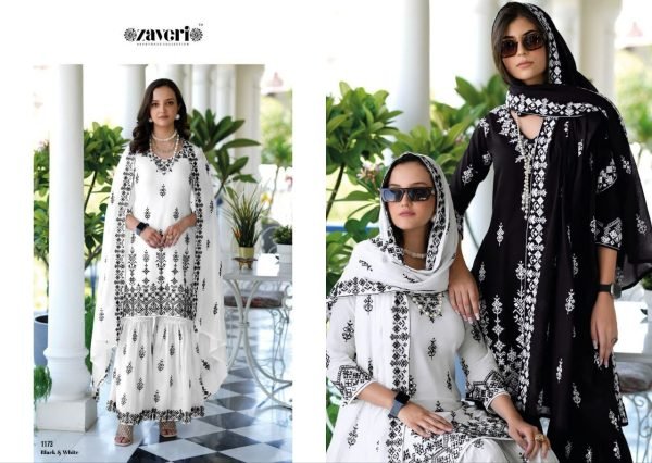 pure mal mal with fancy embroidery  work designer Plazzo Collection Designer Plazzo Salwar Suits Wholesale