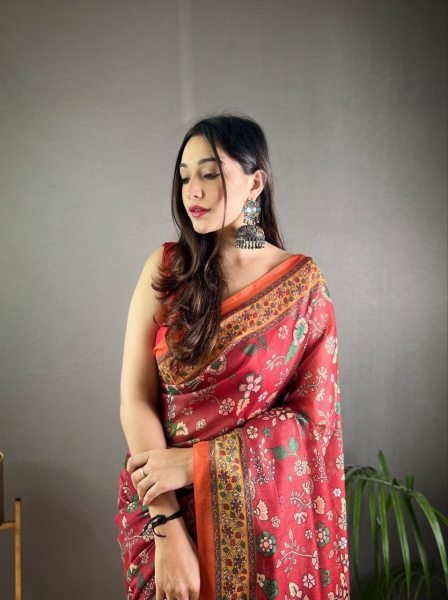 Pure Malai Cotton Saree And Kalamkari Printes Cotton Sarees Wholesale