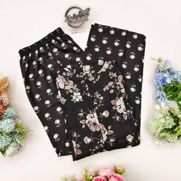  Pure Maslin Cotton Floral Printed Kurta Set  Kurti With Bottom Wholesale