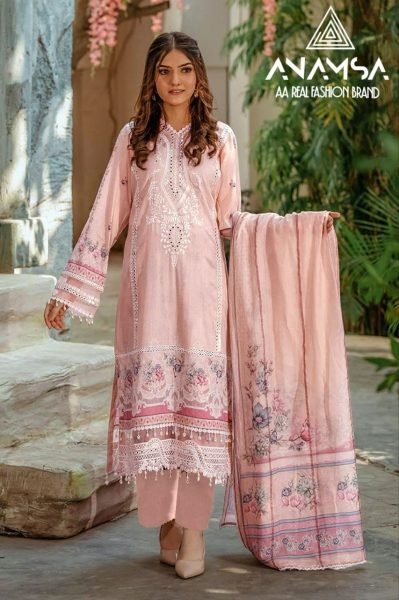 Pure Musline Cotton Digital Print With Self Embroidered Suits  Designer Plazzo Salwar Suits Wholesale