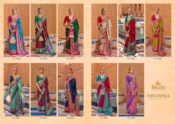 Pure Patola Catloge Mercerized Sigma Silk Saree Collection  Patola Silk Sarees Wholesale