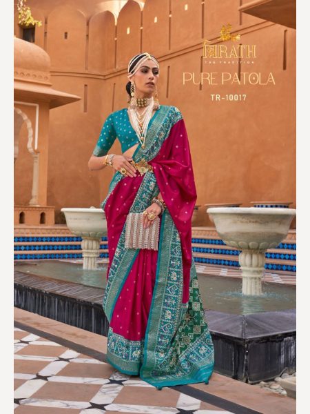 Pure Patola Catloge Mercerized Sigma Silk Saree Collection  Patola Silk Sarees Wholesale