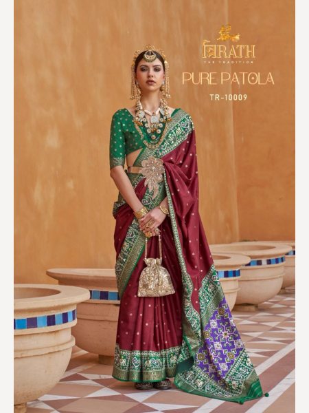 Pure Patola Catloge Mercerized Sigma Silk Saree Collection  Patola Silk Sarees Wholesale