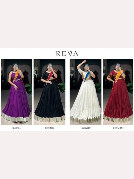 Pure Rayon Navratri Special Lehenga Choli  Navratri Lehnega Choli