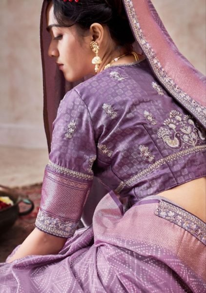 pure satin silk woven embroidery wedding wear saree online shopping Designer Wedding Sarees Wholesale