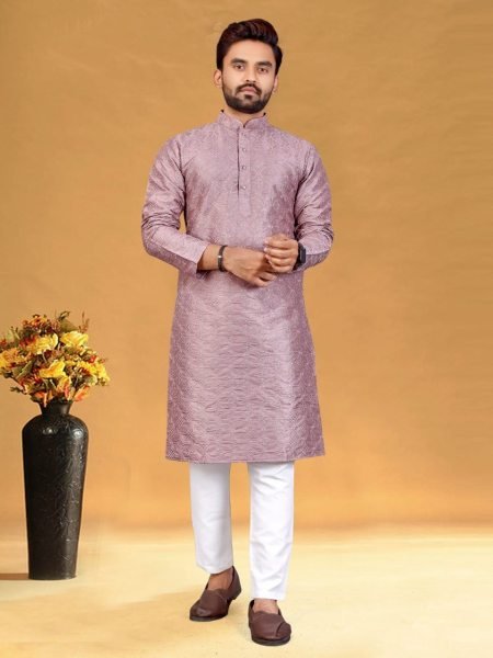 Pure Silk Blend Kurta Pajama Kurta Pajama Wholesale