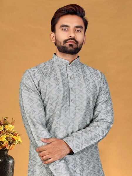 Pure Silk Blend Kurta Pajama Kurta Pajama Wholesale