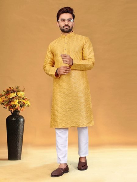 Pure Silk Blend Kurta Pajama Kurta Pajama Wholesale