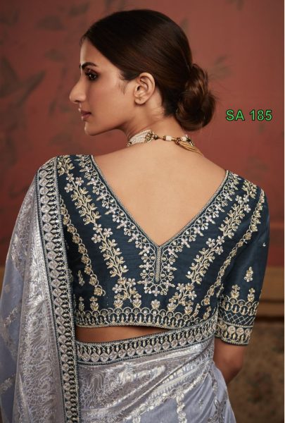 Pure Soft Dola Silk With Fancy Lace Border Designer Wedding Sarees Wholesale