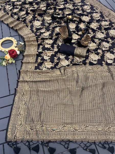 Pure Soft Khadi dola Silk Saree With Rich Zari Wooven Pallu  Silk Sarees Wholesale