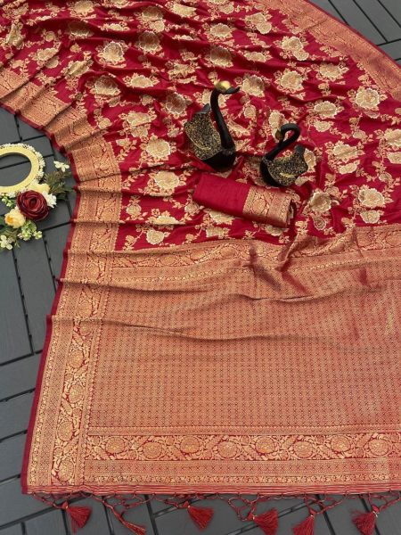 Pure Soft Khadi dola Silk Saree With Rich Zari Wooven Pallu  Silk Sarees Wholesale