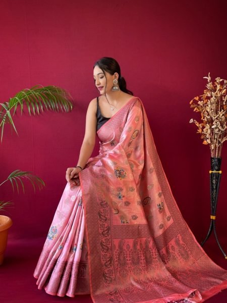 Pure Soft Silk Saree With Zari Weaved Border  Silk Sarees Wholesale