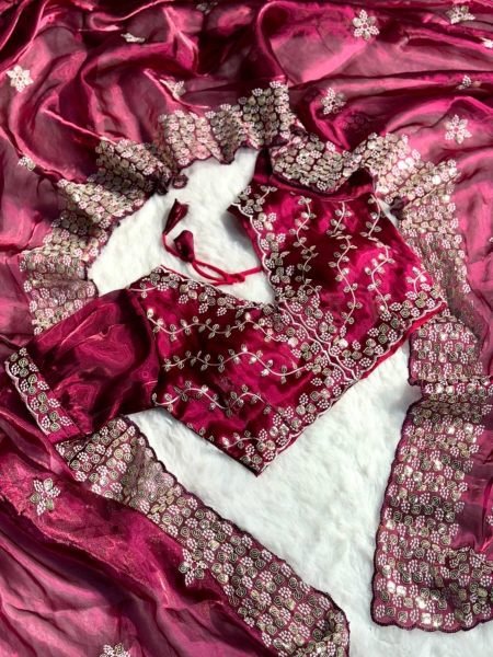 Pure Soft Zimmy Choo Silk Saree  Silk Sarees Wholesale