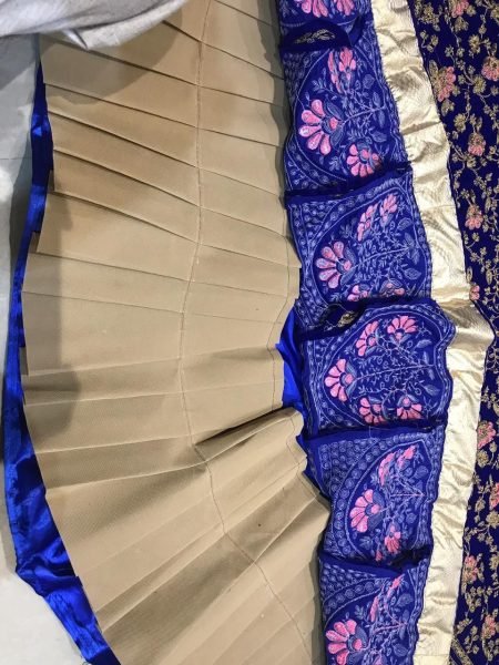 Pure Velvet Heavy Embroidery Wedding Bridal Lehenga Choli with American Diamond Work at Affordable Price Bridal Lehenga Choli
