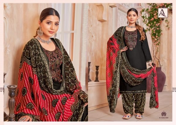 Pure Viscose Reyon Slub Patiyala Drees Punjabi Dress Materials Wholesale