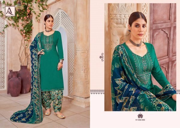 Pure Viscose Reyon Slub Patiyala Drees Punjabi Dress Materials Wholesale