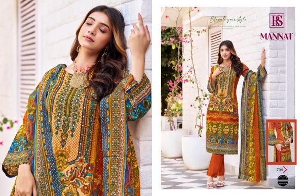 Rangi Sangi Mannat Exclusive Pakistani Cotton Wholesale Readymade Suit Catalog Full Set Salwar Kameez