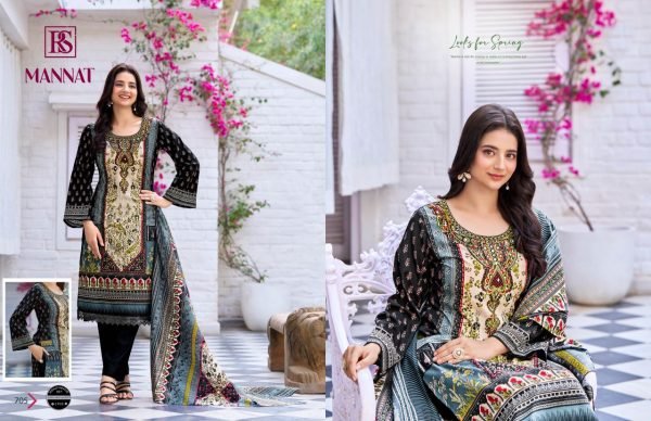 Rangi Sangi Mannat Exclusive Pakistani Cotton Wholesale Readymade Suit Catalog Full Set Salwar Kameez