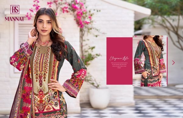 Rangi Sangi Mannat Exclusive Pakistani Cotton Wholesale Readymade Suit Catalog Full Set Salwar Kameez