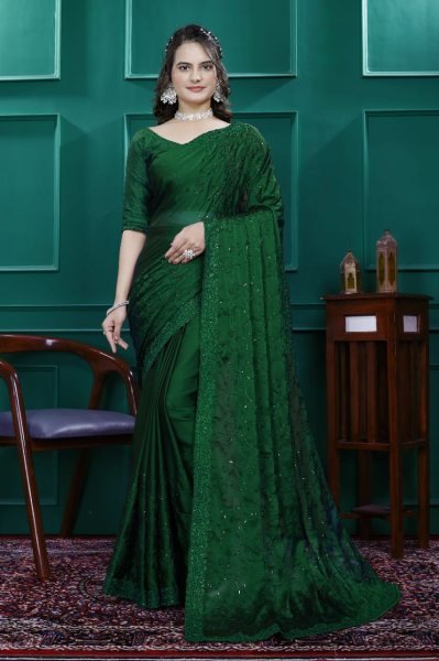 Rangoli Silk Embroidered Sarees at Wholesale  Embroidery Sarees Wholesale