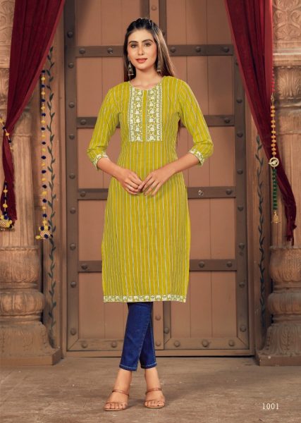 Rasian Silk Embroidered Kurtis Embroidery Kurtis 