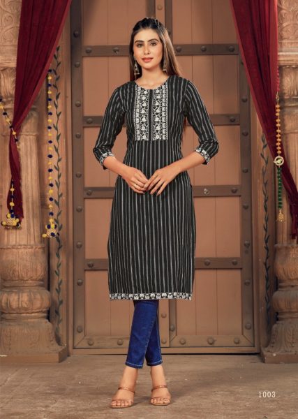 Rasian Silk Embroidered Kurtis Embroidery Kurtis 