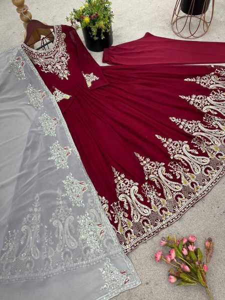 Ready to Ship Anarkali Kurti and Georgette Suit Sets Best Price for Online Garment Resellers Womens Wear  Anarkali Kurtis 
