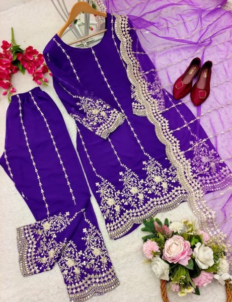Ready To Wear Sequence Embroidery Work Suits  Ready To Wear Collection