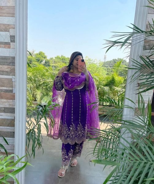 Ready To Wear Sequence Embroidery Work Suits  Ready To Wear Collection