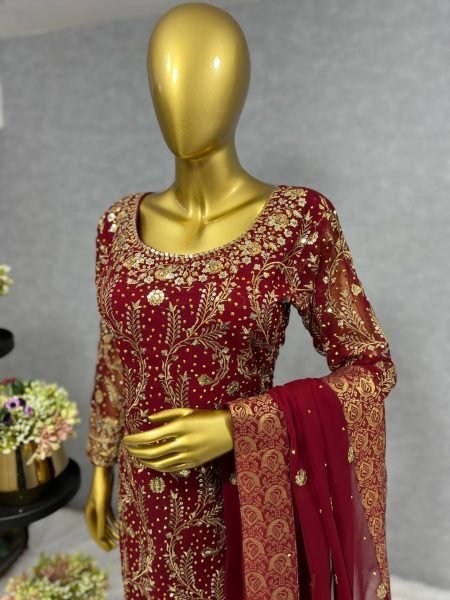 Ready To Wear Traditional Look Georgette Suits  Ready To Wear Collection