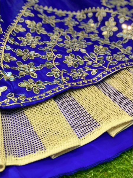 Royal Blue Color Heavy Embroidery Work Lehenga Choli  Designer Lehenga Choli