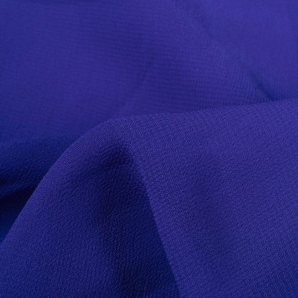 Royal Blue Plain Georgette Fabric Plain fabric