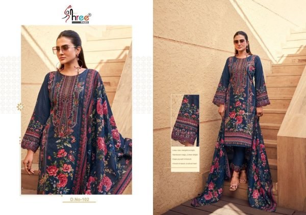 Royal Export Khadiza Premium Lawn Collection Cotton Salwar Suit Cotton Salwar Kameez Wholesale