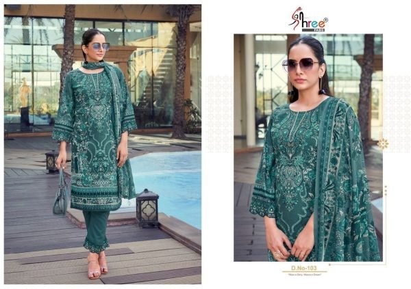 Royal Export Khadiza Premium Lawn Collection Cotton Salwar Suit Cotton Salwar Kameez Wholesale