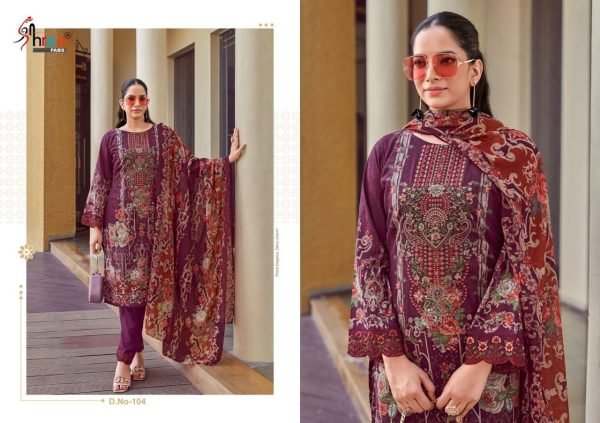 Royal Export Khadiza Premium Lawn Collection Cotton Salwar Suit Cotton Salwar Kameez Wholesale