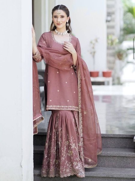Royal Export New Designer Embroidery Work Stitched Suit manufacturing In Surat 
