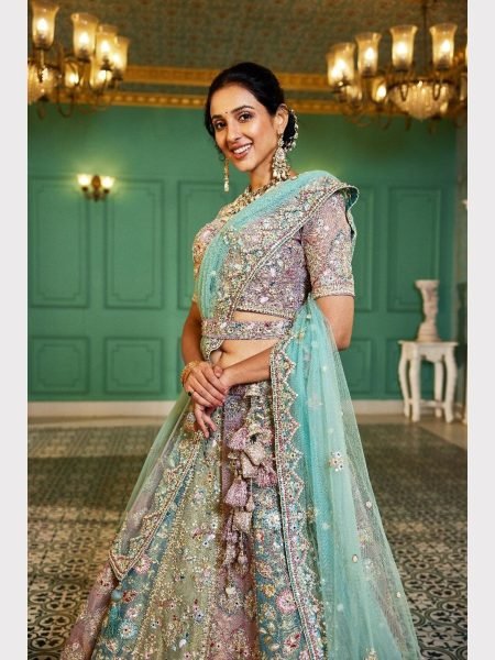 Royal Export Presenting Bridal Special Net Embroiderd Lehenga Choli  Bridal Lehenga Choli