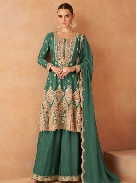 Royal Export Presenting Chinon Plazzo Suits Collection  Salwar Kameez