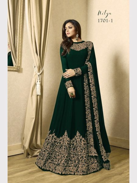 Royal Export Presenting In Best Quality Georgette Anarkali Gown Collection  Anarakali Gown Wholesale