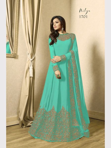 Royal Export Presenting In Best Quality Georgette Anarkali Gown Collection  Anarakali Gown Wholesale