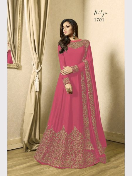 Royal Export Presenting In Best Quality Georgette Anarkali Gown Collection  Anarakali Gown Wholesale