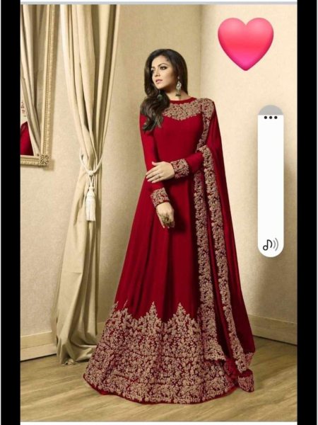 Royal Export Presenting In Best Quality Georgette Anarkali Gown Collection  Anarakali Gown Wholesale