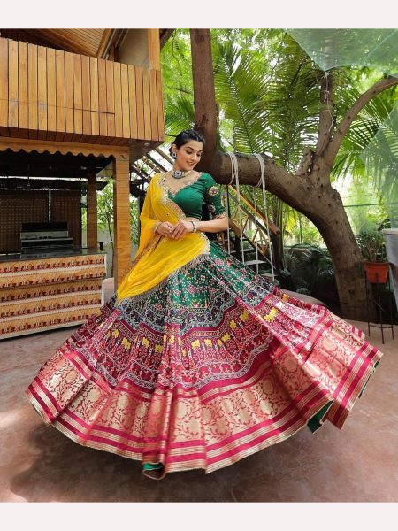 Royal Export Presenting Muslin Cotton Navratri Lehenga Choli  Navratri Lehnega Choli